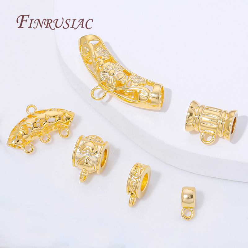 18K Gold Plated Pendant Bail C – Jewelry Making Youtube recenzja i cena