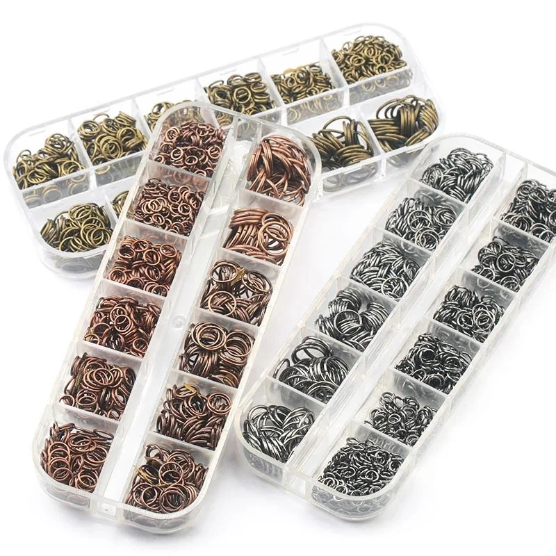 1050Pcs 0.7mm plated color Ope – Jewelry Making Jump Rings recenzja i cena