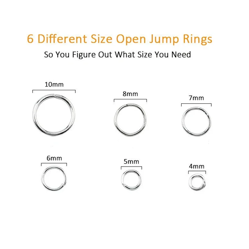 1050Pcs 0.7mm plated color Ope – Jewelry Making Jump Rings recenzja i cena