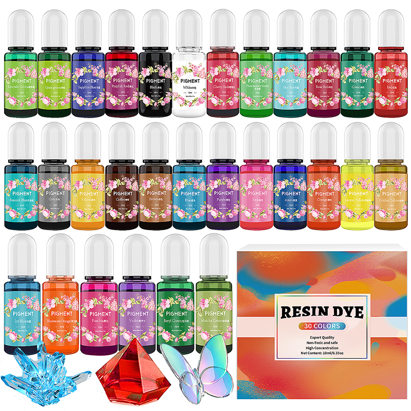 DIY Epoxy Resin Pigment Kit Ca – Jewelry Making Degree recenzja i cena