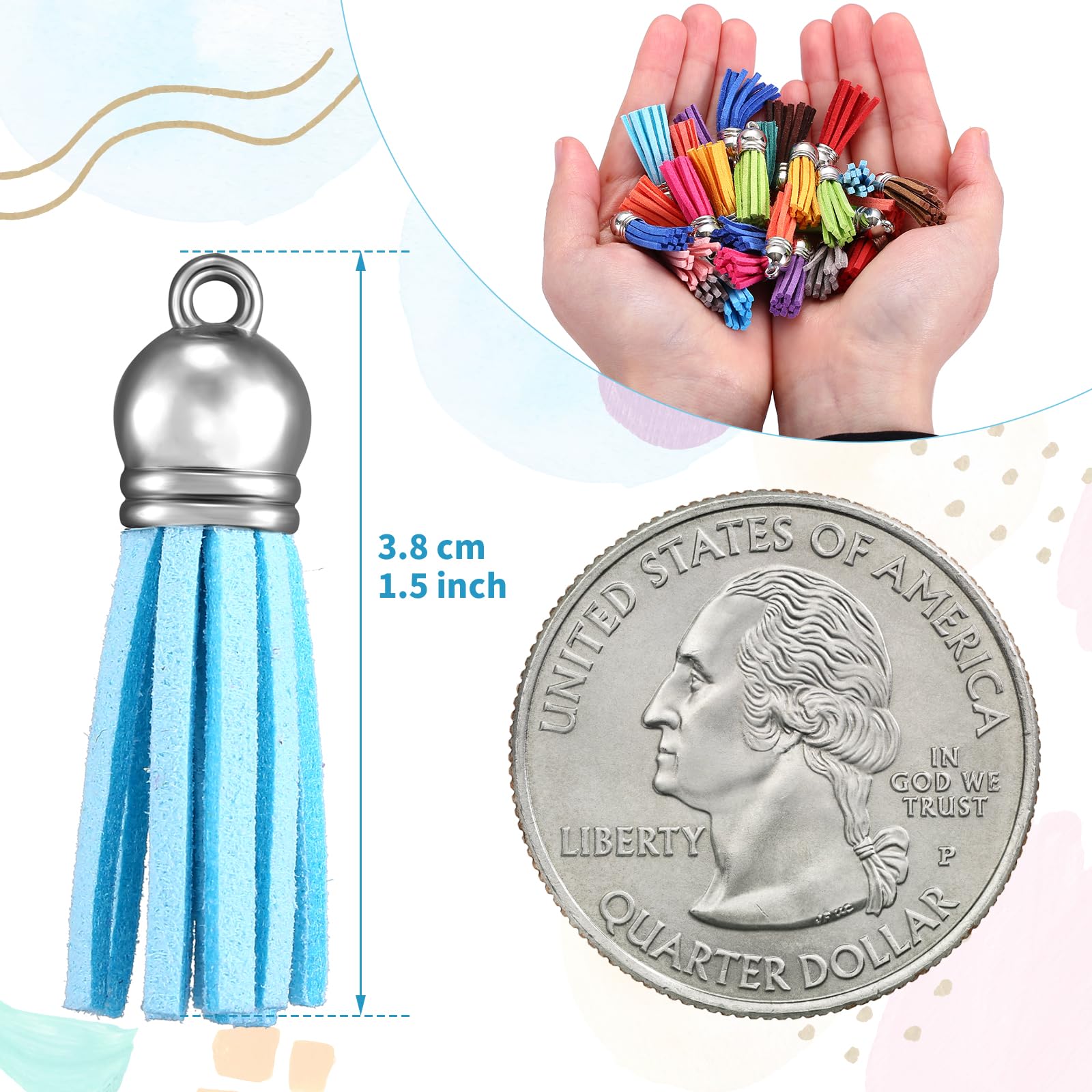 10/20/60 Pcs Mini Tassels Faux – Jewelry Making Degree recenzja i cena