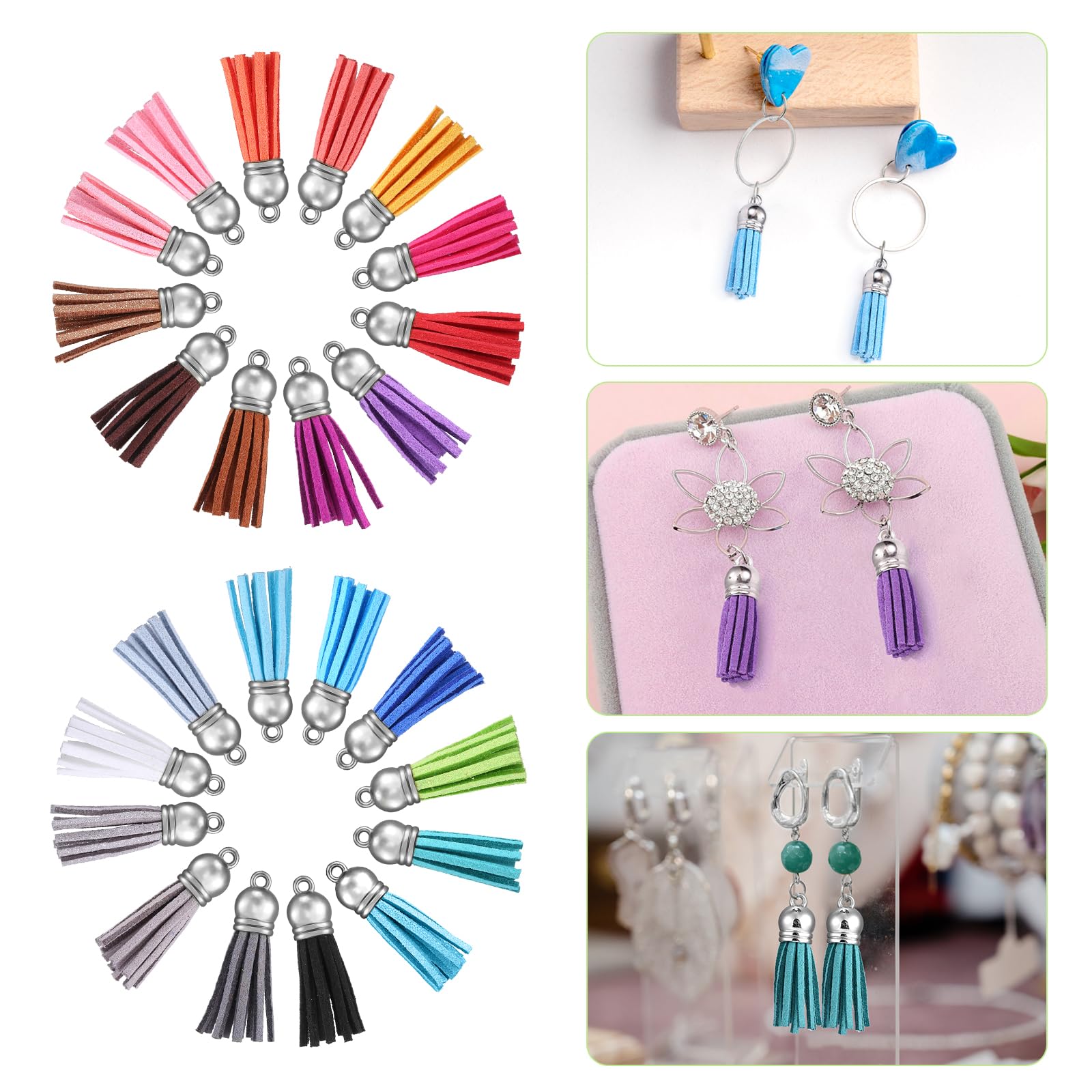 10/20/60 Pcs Mini Tassels Faux – Jewelry Making Degree recenzja i cena