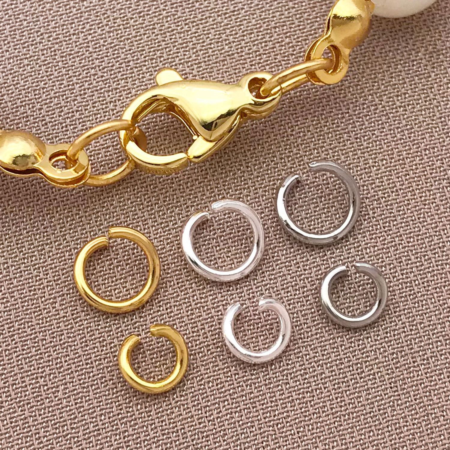 200pcs 4/5mm 18K Gold Plated S – Jewelry Making Jump Rings recenzja i cena