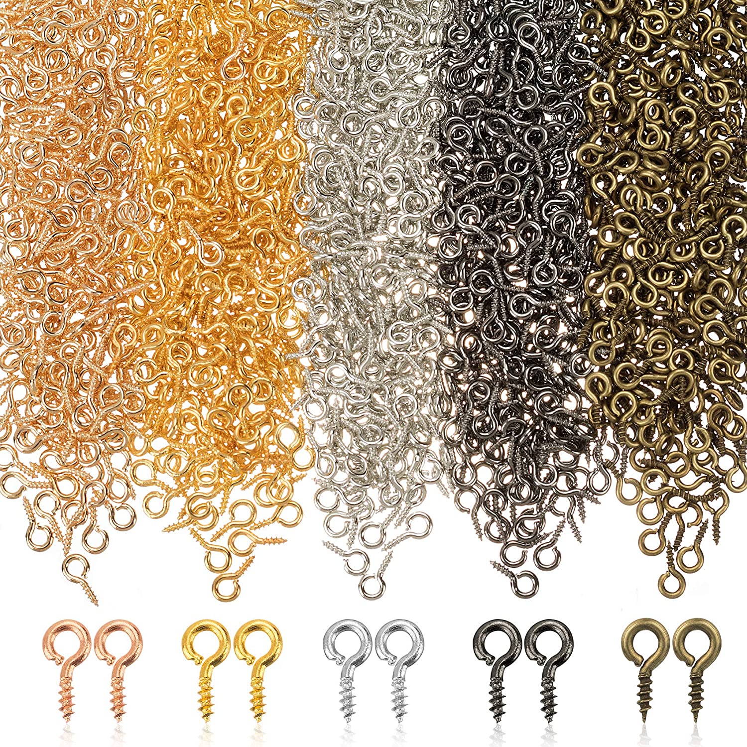 100-600pcs/lot Small Tiny Mini – Jewelry Making Eye Pins recenzja i cena