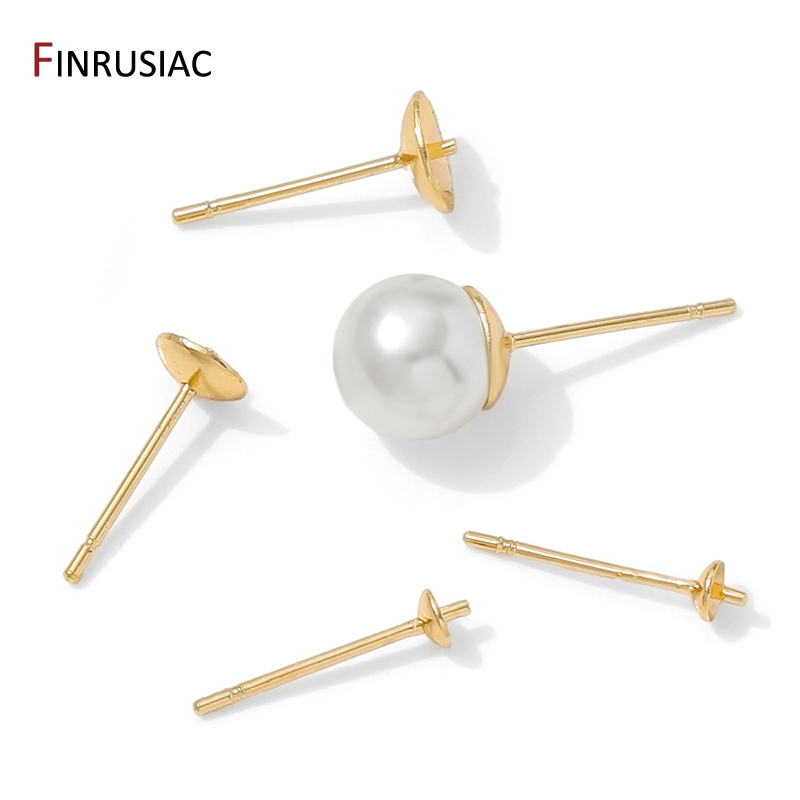 14K Gold Plated Brass Earring  – Jewelry Making With Beads recenzja i cena