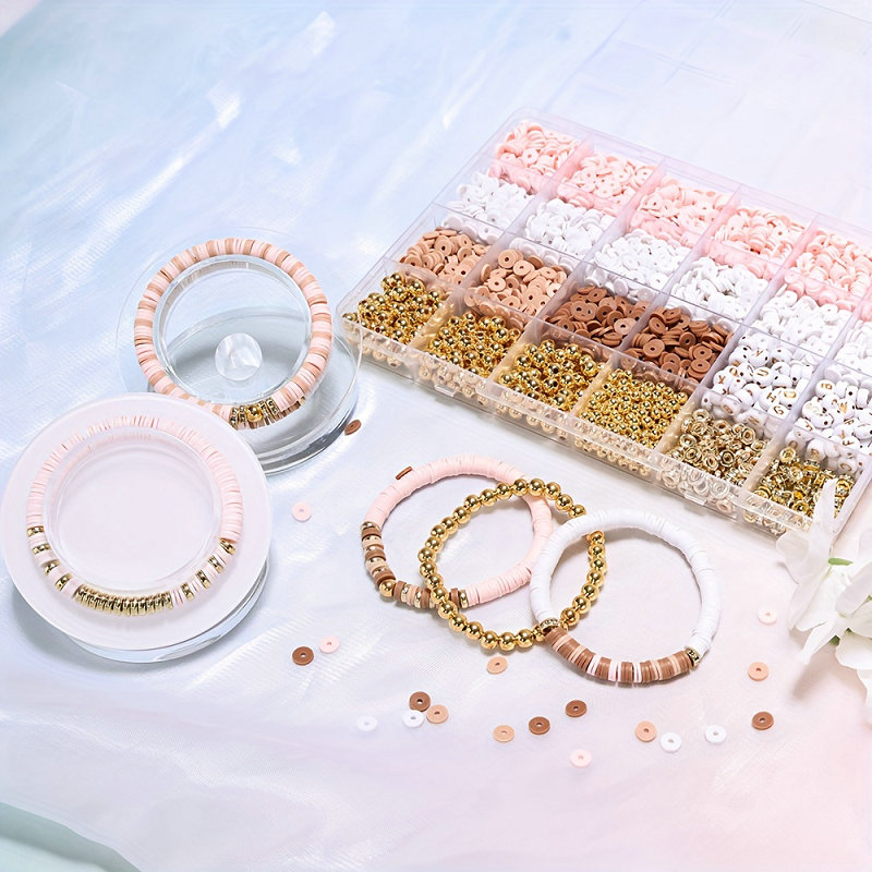 Style DIY Clay Beads Bracelet  – Jewelry Making For Birthday Party recenzja i cena