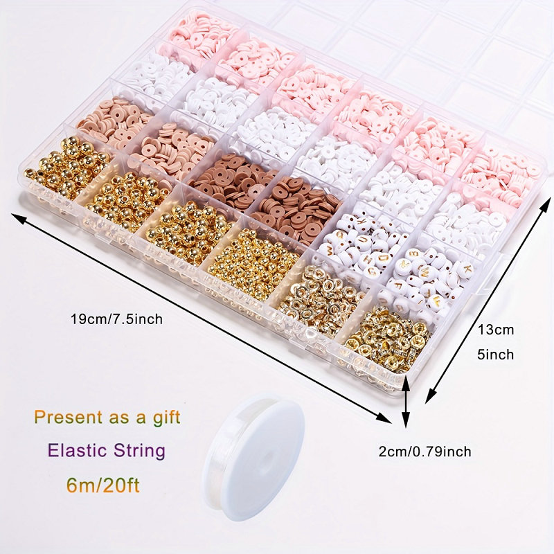 Style DIY Clay Beads Bracelet  – Jewelry Making For Birthday Party recenzja i cena