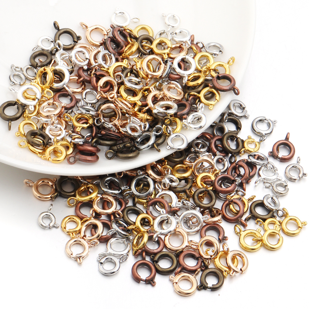 10Pcs Circle Spring Buttonr Co – Jewelry Making Jump Rings recenzja i cena