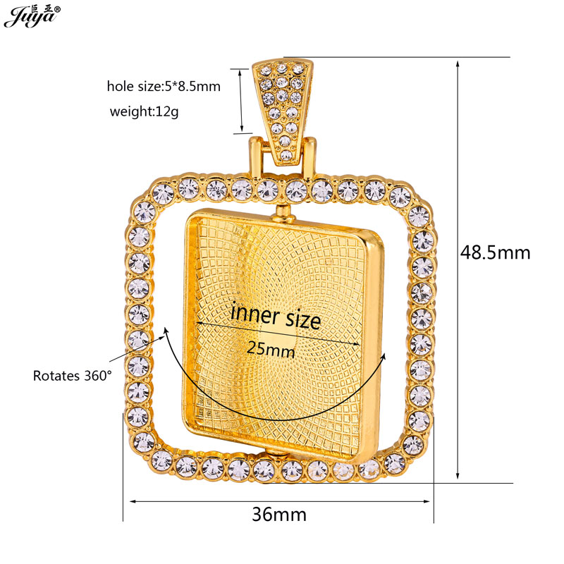3PCS Double Sided Pendant Base – Pendant Blank Bezel recenzja i cena