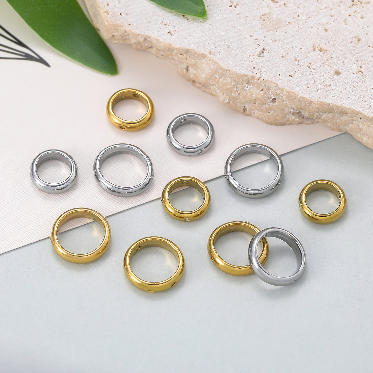 5pcs/lot Stainless Steel Two H – Pendant Blank Bezel recenzja i cena