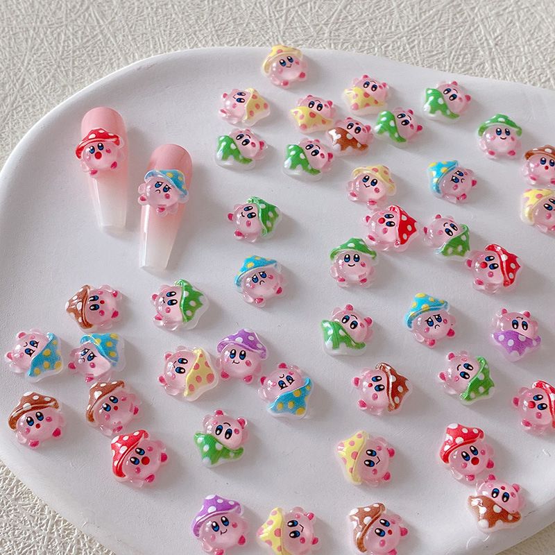 2/10/20pcs Kirby Nail Charms 3 – Jewelry Making Resin recenzja i cena