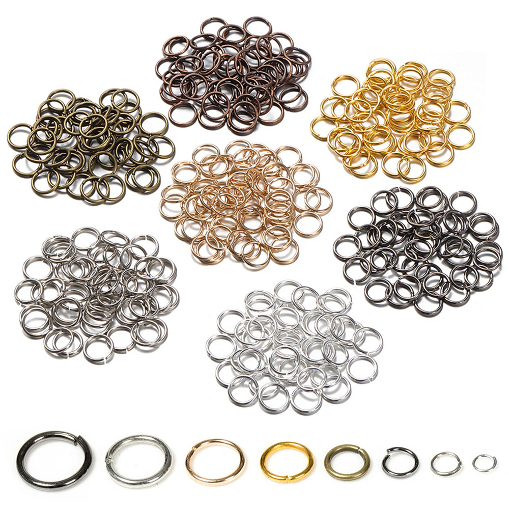200pcs 3/4/5/6/7/8/10/12mm Met – Jewelry Making Jump Rings recenzja i cena