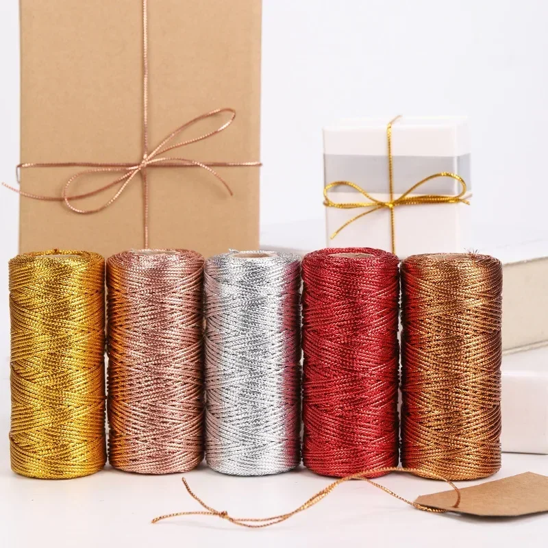 100M Rope Gold Silver Cord Gif – Jewelry Making Event recenzja i cena