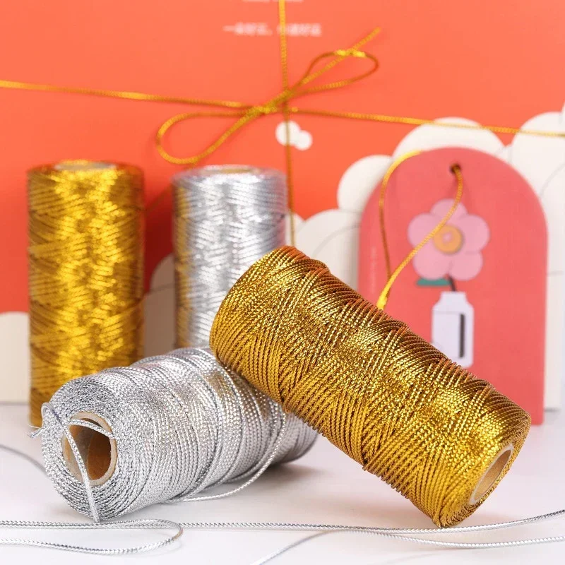 100M Rope Gold Silver Cord Gif – Jewelry Making Event recenzja i cena
