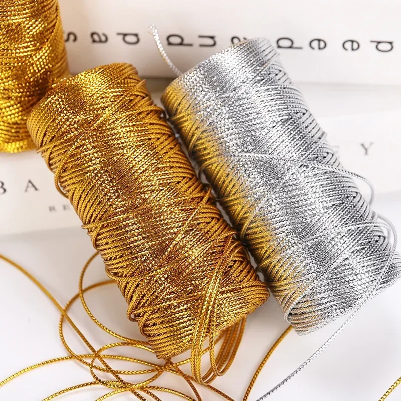 100M Rope Gold Silver Cord Gif – Jewelry Making Event recenzja i cena