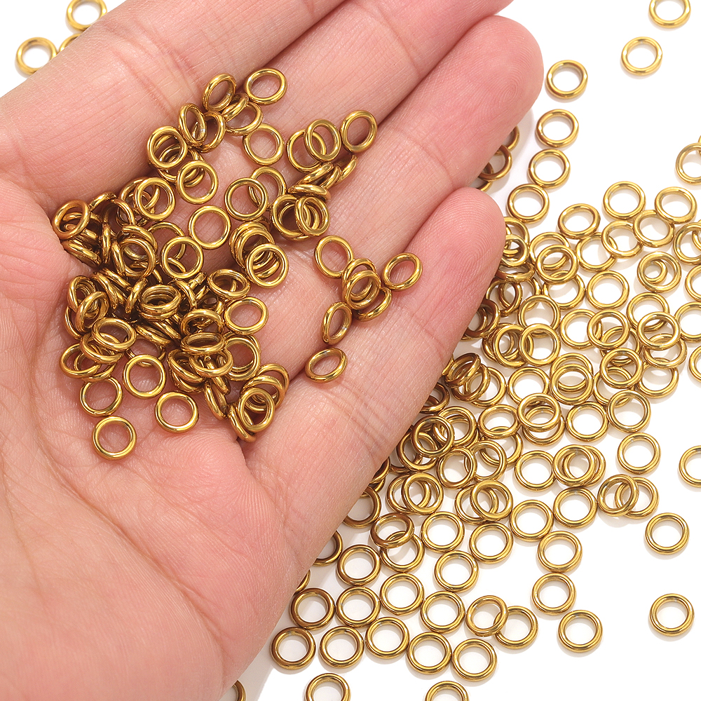 50pcs Stainless Steel O Ring G – Jewelry Making Jump Rings recenzja i cena