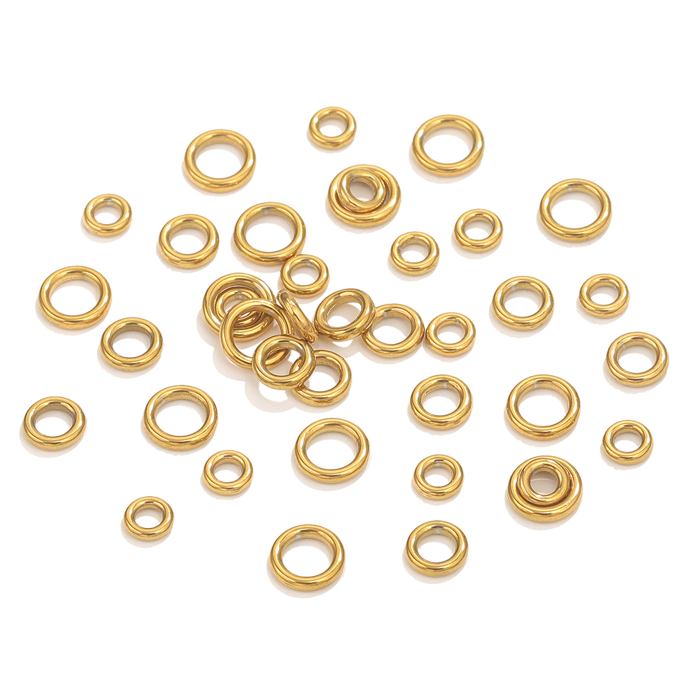 50pcs Stainless Steel O Ring G – Jewelry Making Jump Rings recenzja i cena