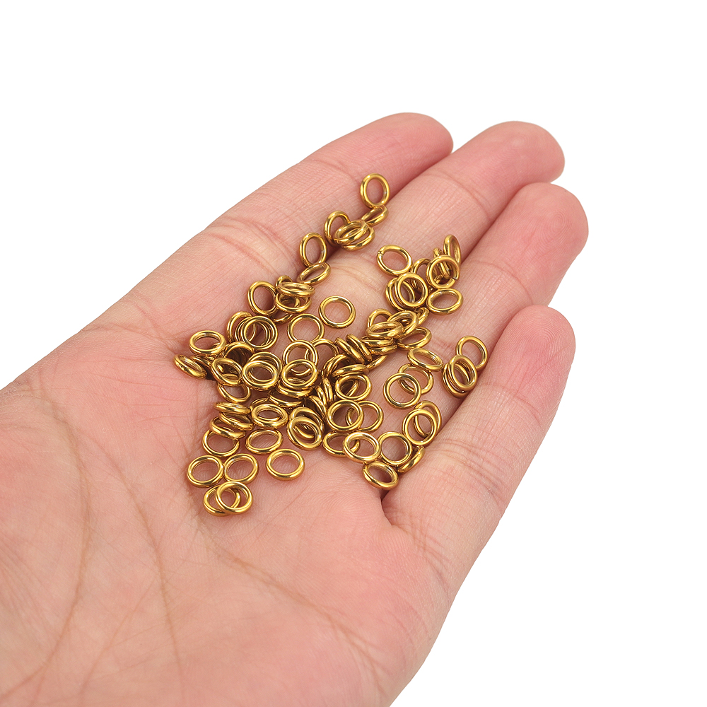 50pcs Stainless Steel O Ring G – Jewelry Making Jump Rings recenzja i cena