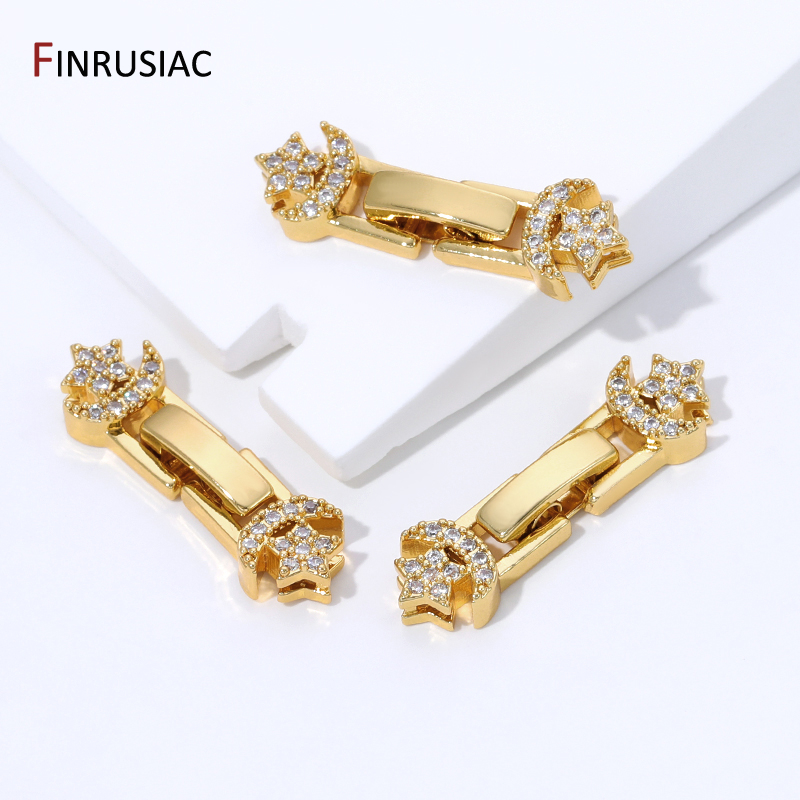 18K Gold Plated Brass Pearl Cl – Jewelry Making With Beads recenzja i cena