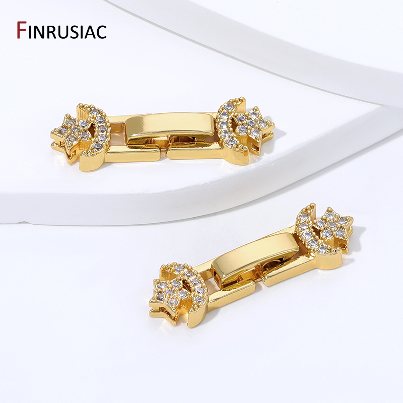 18K Gold Plated Brass Pearl Cl – Jewelry Making With Beads recenzja i cena