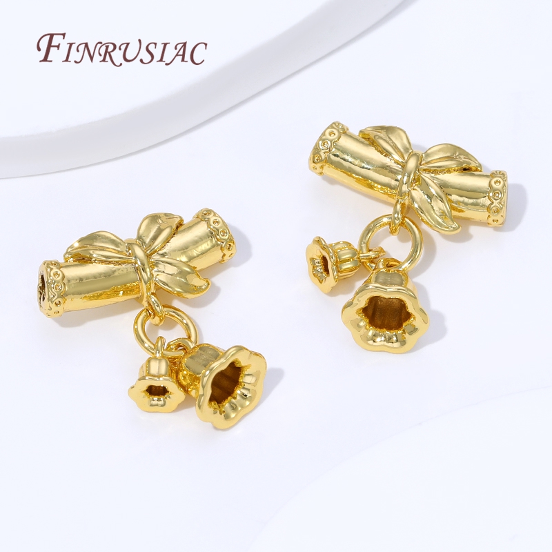 2/4/8Pcs 18K Gold Plated Bail  – Jewelry Making Youtube recenzja i cena