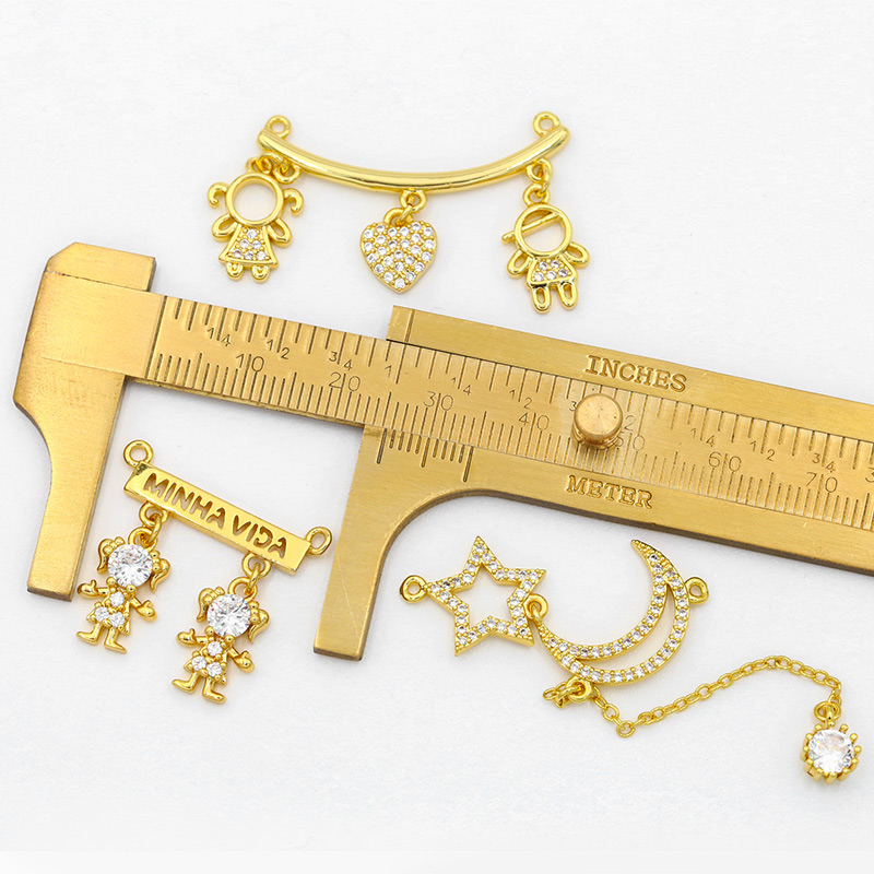 OCESRIO CZ Gold Plated Boy and – Jewelry Making For Couples recenzja i cena