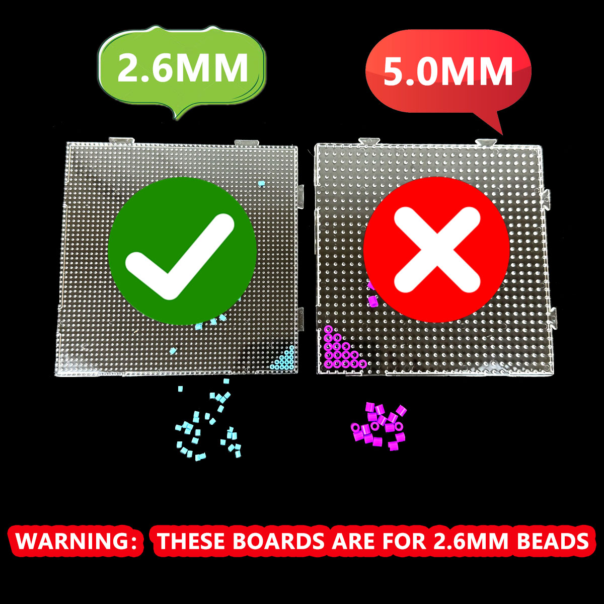 4/6/9pcs 2.6mm Perler Hama Bea – Jewelry Making 4 Year Old recenzja i cena