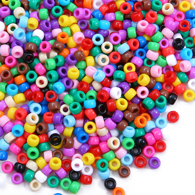 100pcs 6x9mm Large Hole Plasti – Jewelry Making 4 Year Old recenzja i cena