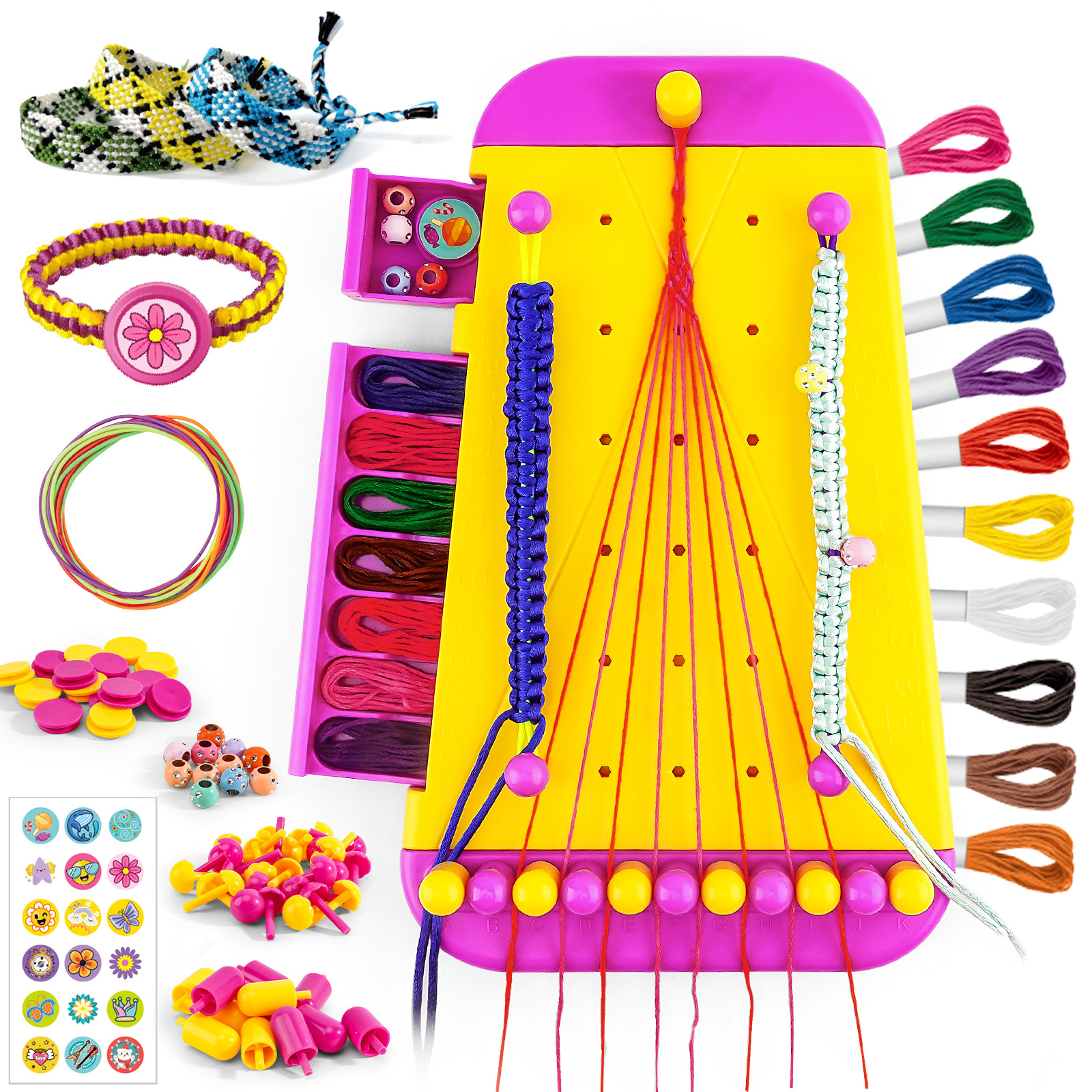 2 In 1 Kids Bracelet Making Ki – Jewelry Making 4 Year Old recenzja i cena