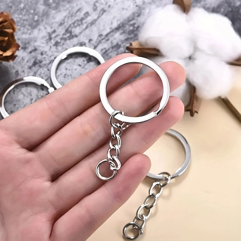 120pcs DIY Keychain Jump Rings – Jewelry Making Eye Pins recenzja i cena