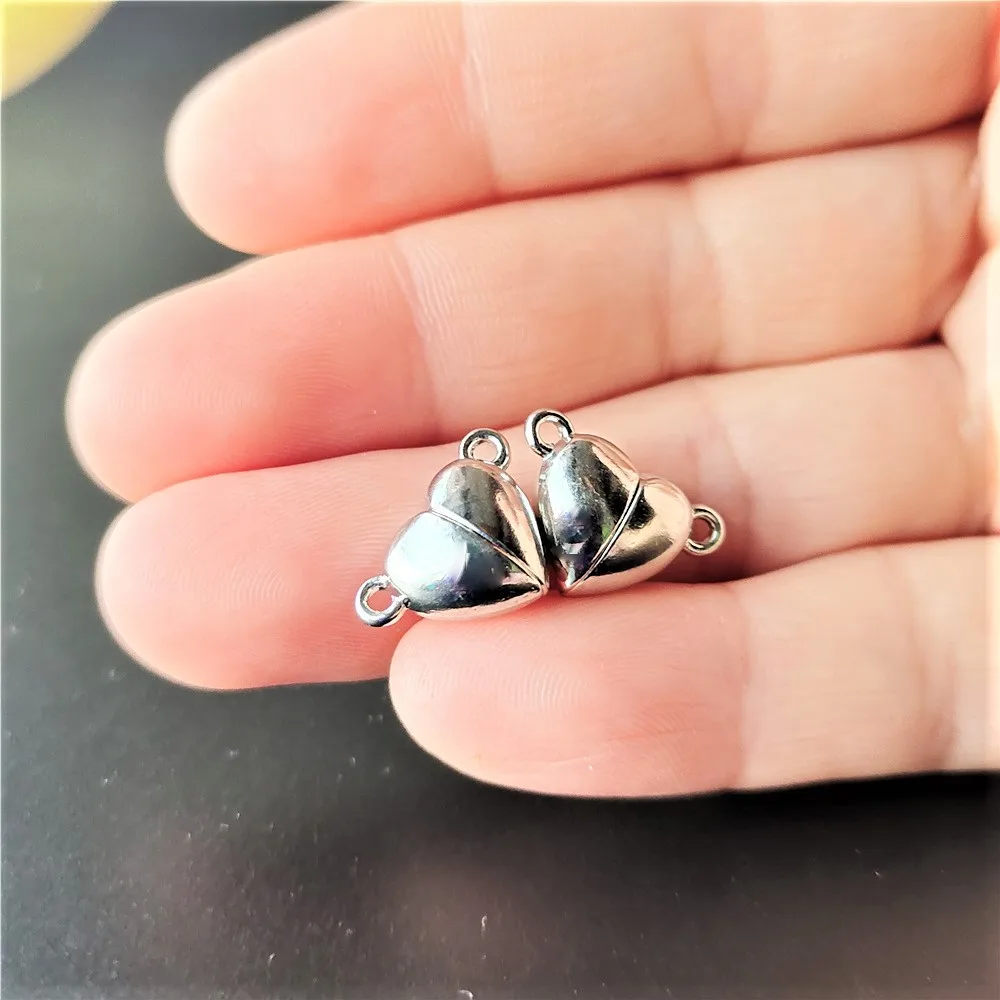 5Pairs Love Heart Magnetic Con – Jewelry Making For Couples recenzja i cena