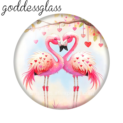 Hearts flamingo Lover Love Cou – Jewelry Making For Couples recenzja i cena
