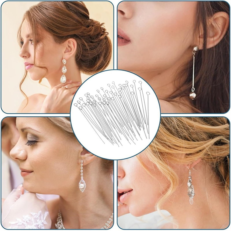 Hot For Jewelry Necklace Makin – Jewelry Making Eye Pins recenzja i cena