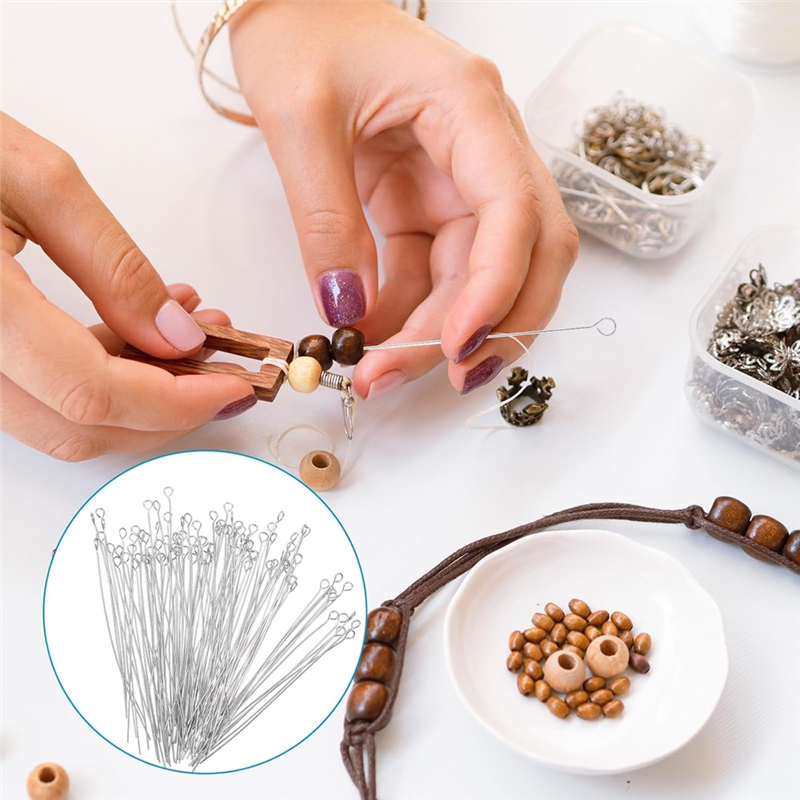 Hot For Jewelry Necklace Makin – Jewelry Making Eye Pins recenzja i cena