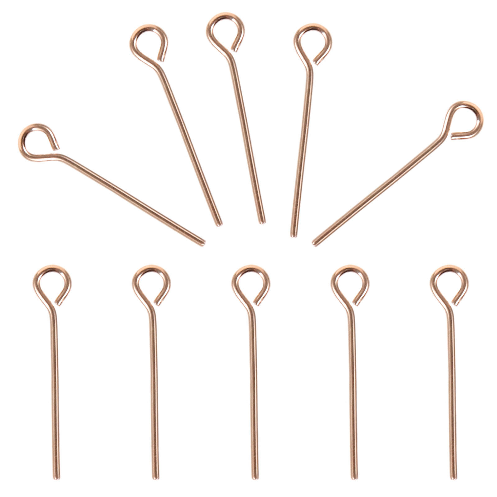 10pcs Ear Stud Pins For Jewelr – Jewelry Making Eye Pins recenzja i cena