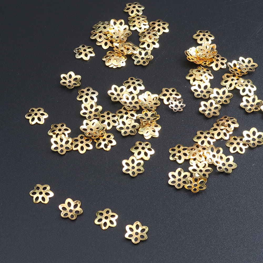 100Pcs Flower Bead Caps for Br – Jewelry Making Bali recenzja i cena