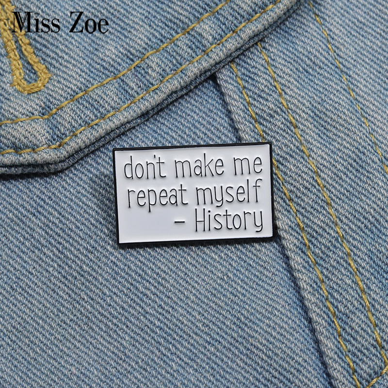 Funny Quotes Enamel Pins Custo – Jewelry Making History recenzja i cena