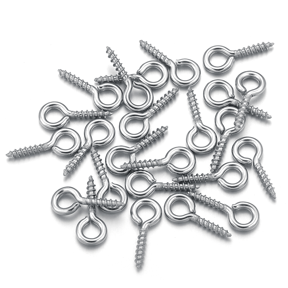 100pcs/lot Stainless Steel Min – Jewelry Making Eye Pins recenzja i cena