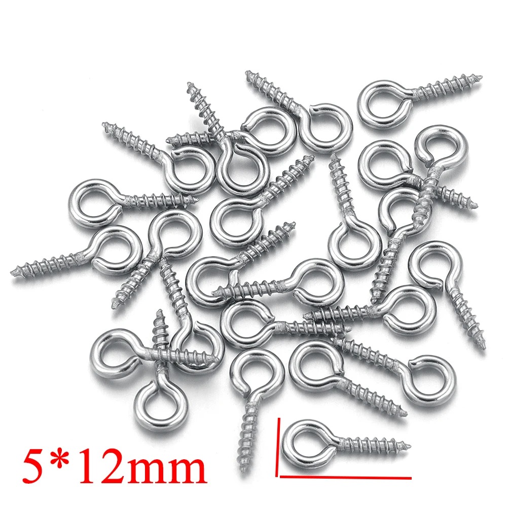 100pcs/lot Stainless Steel Min – Jewelry Making Eye Pins recenzja i cena
