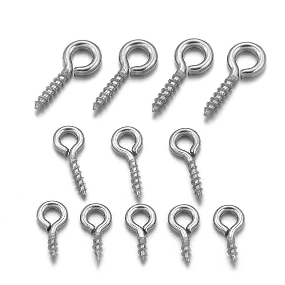 100pcs/lot Stainless Steel Min – Jewelry Making Eye Pins recenzja i cena