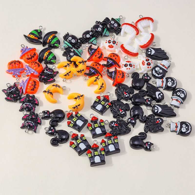 Leslie 10Pcs New Resin Hallowe – Jewelry Making Newcastle recenzja i cena