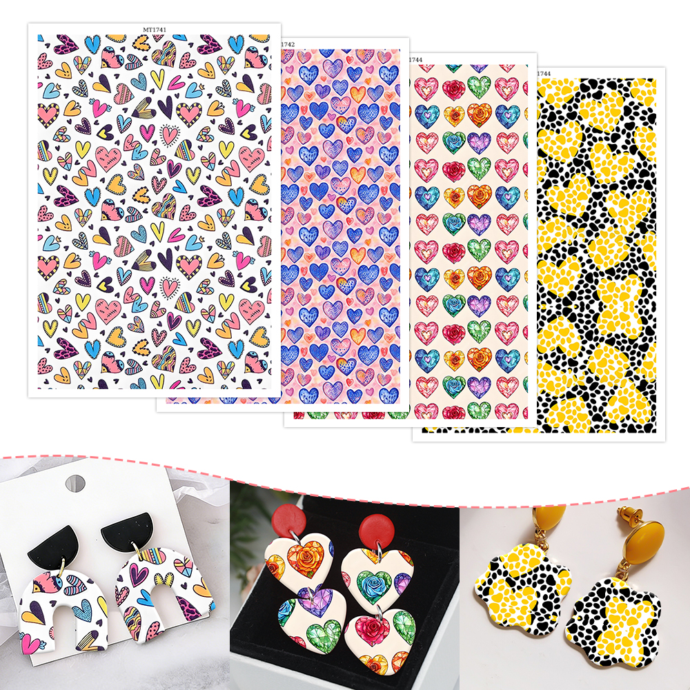 4pc Colorful Love Floral & Pal – Jewelry Making For Birthday Party recenzja i cena