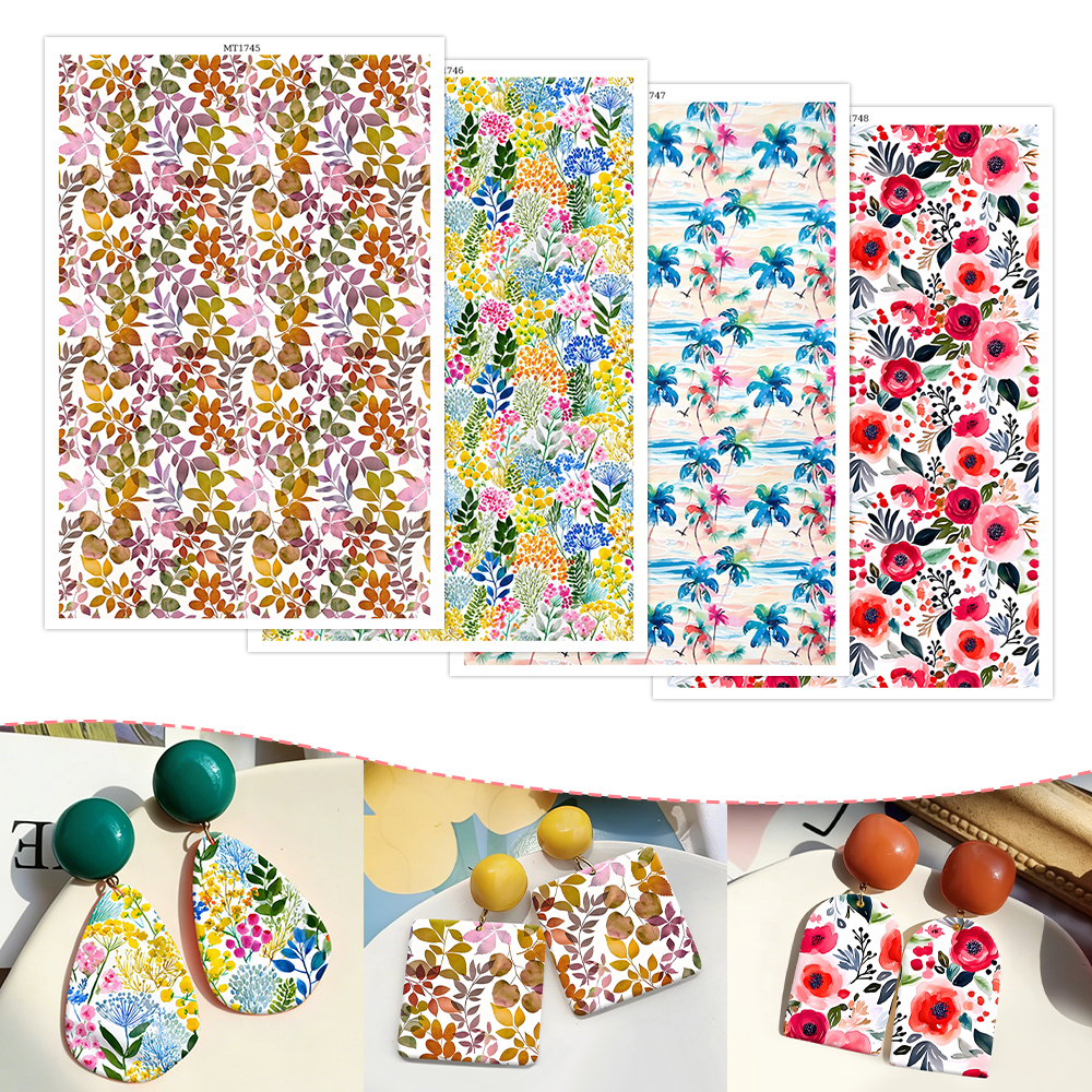 4pc Colorful Love Floral & Pal – Jewelry Making For Birthday Party recenzja i cena