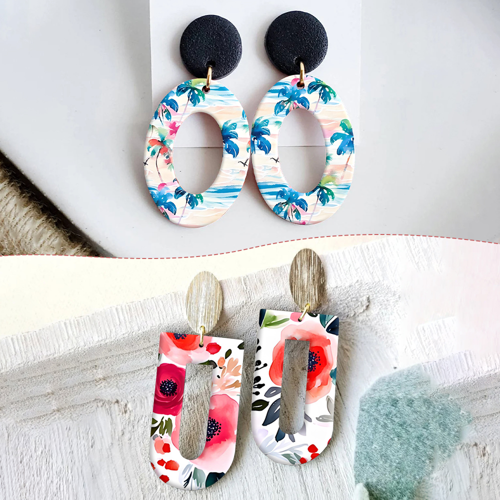 4pc Colorful Love Floral & Pal – Jewelry Making For Birthday Party recenzja i cena