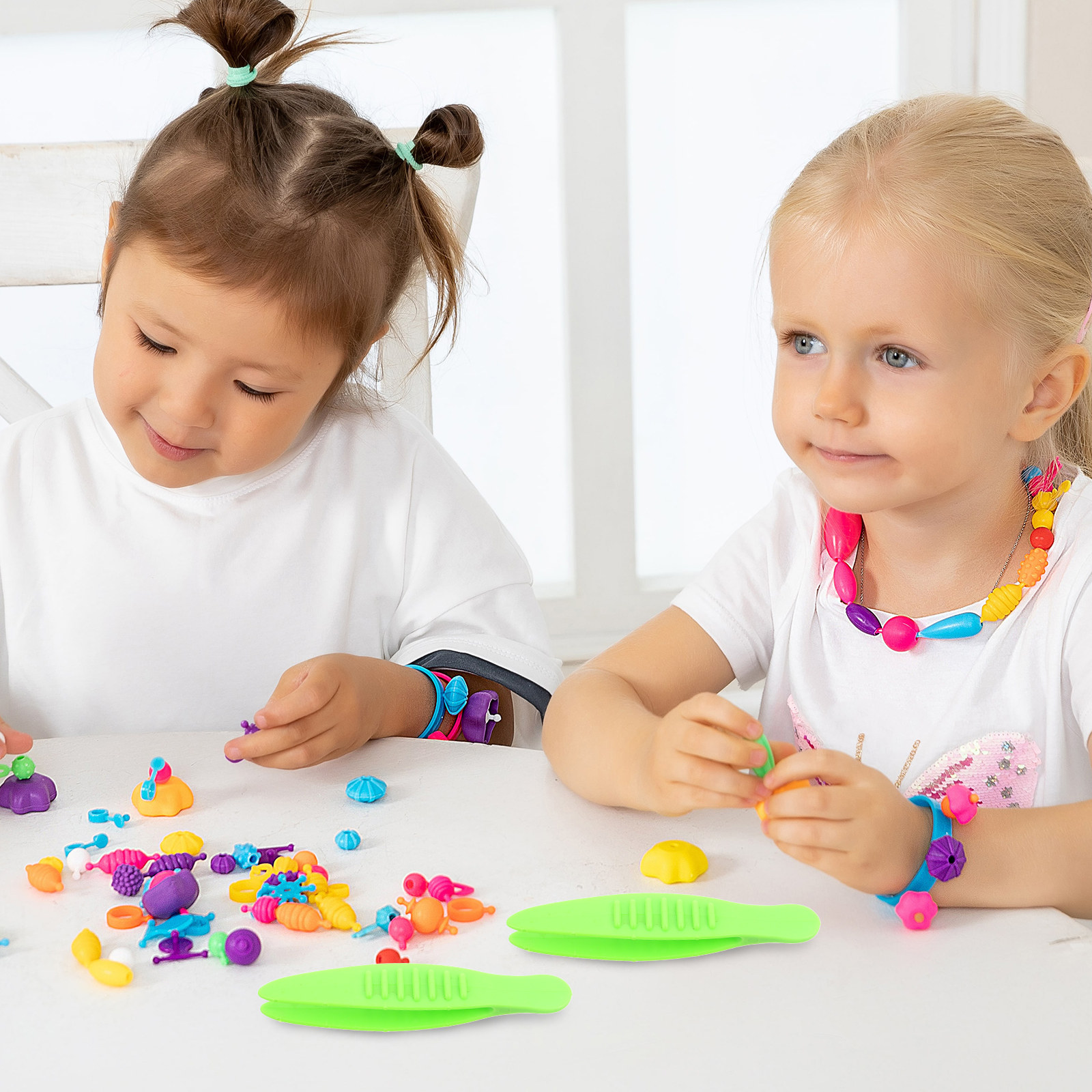 10Pcs Children DIY Craft Tweez – Jewelry Making Experience recenzja i cena