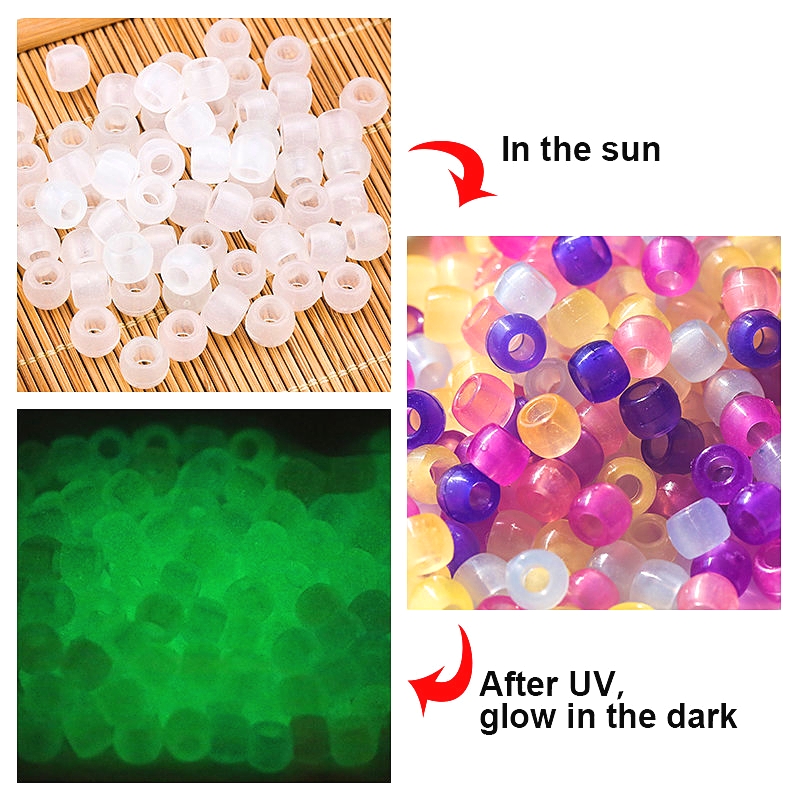 6*8mm UV Changing Reactive Acr – Jewelry Making 4 Year Old recenzja i cena