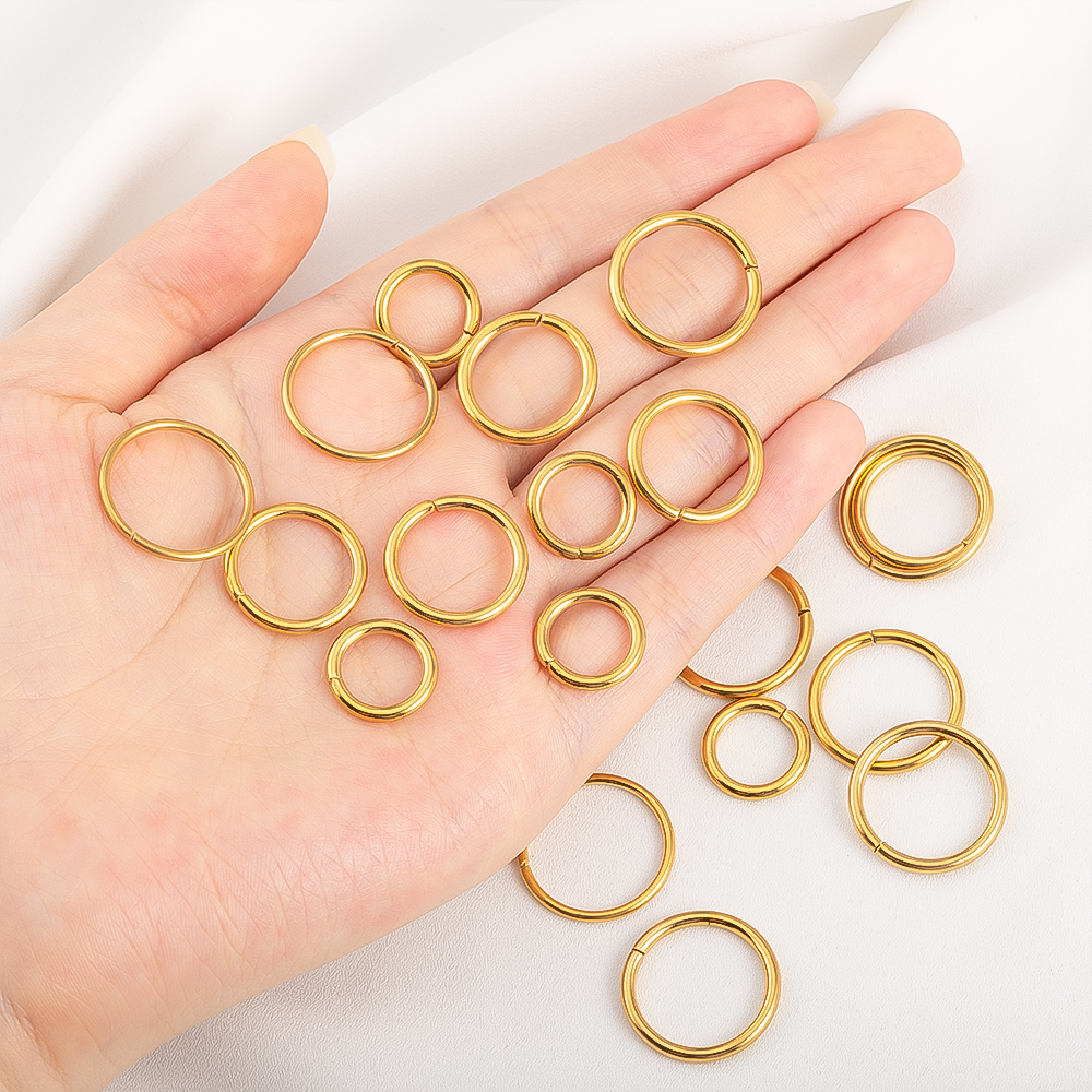 Never Fade 10pcs Stainless Ste – Jewelry Making Jump Rings recenzja i cena