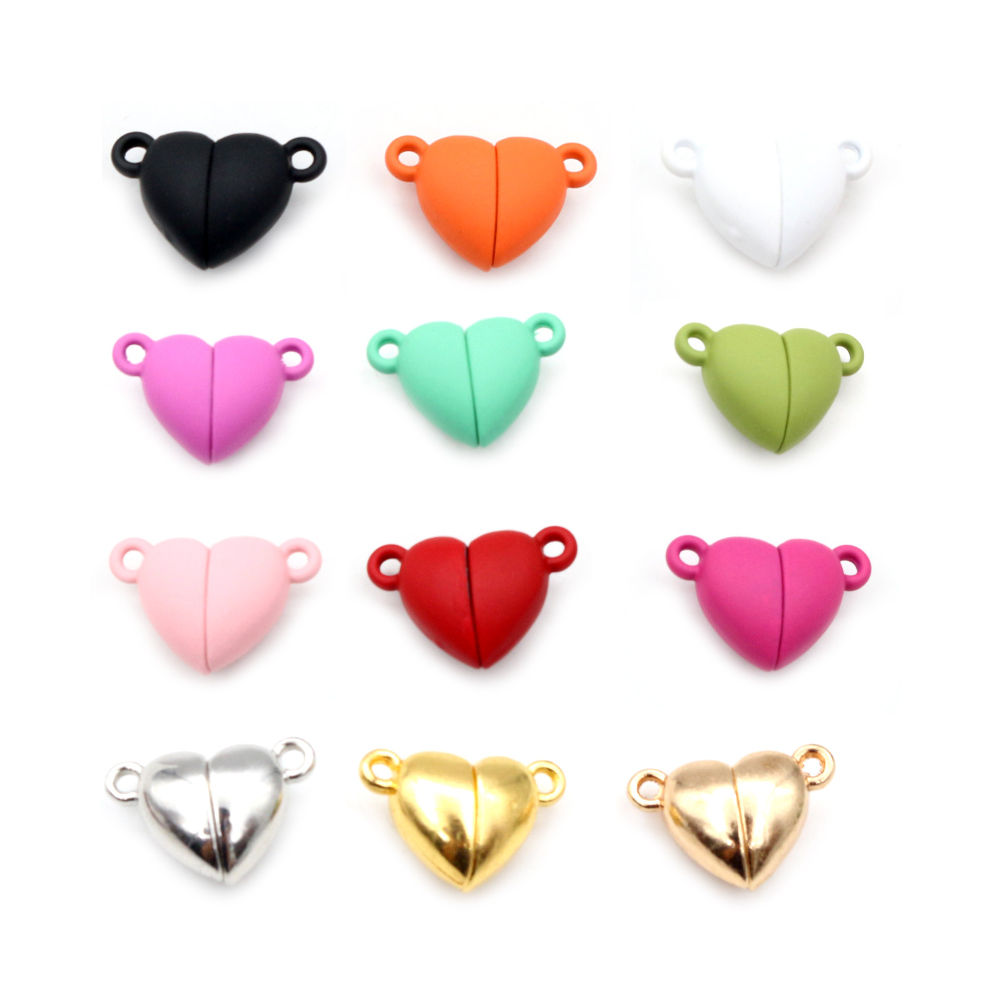 5 Sets Love Heart Shaped Magne – Jewelry Making For Couples recenzja i cena