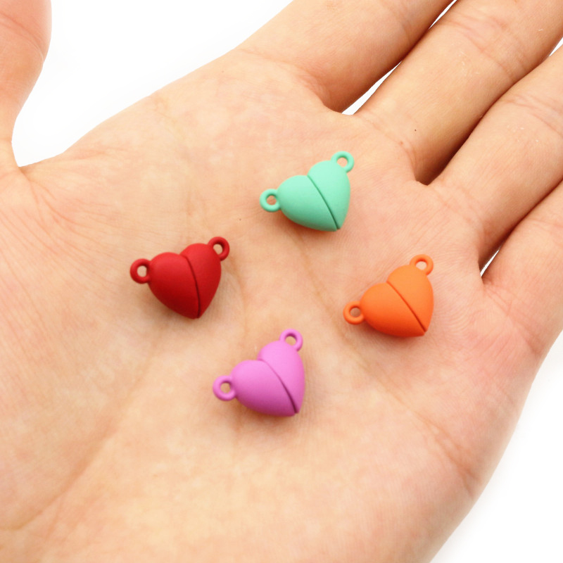 5 Sets Love Heart Shaped Magne – Jewelry Making For Couples recenzja i cena