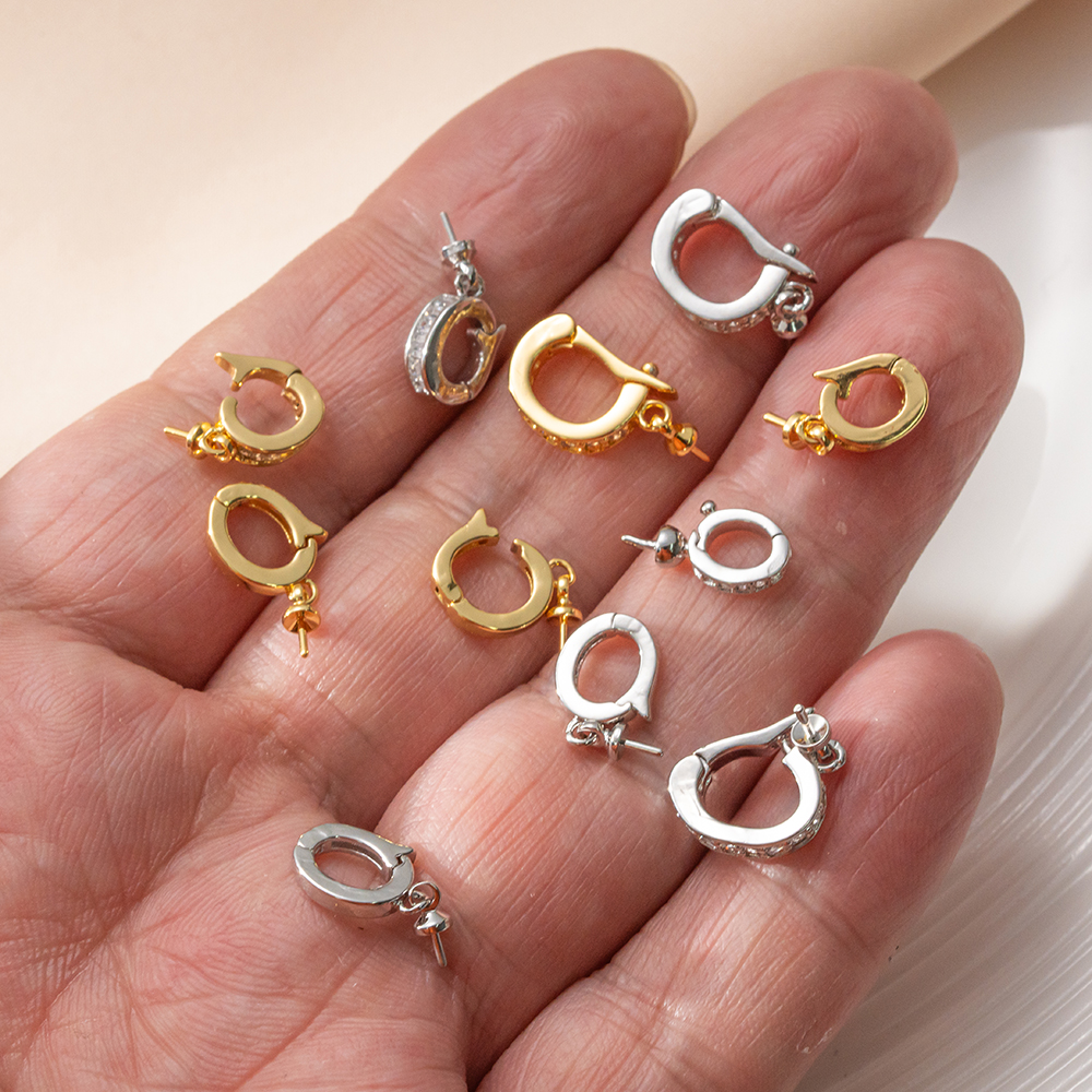 2pcs 18K Gold Plated Brass Eye – Jewelry Making Eye Pins recenzja i cena
